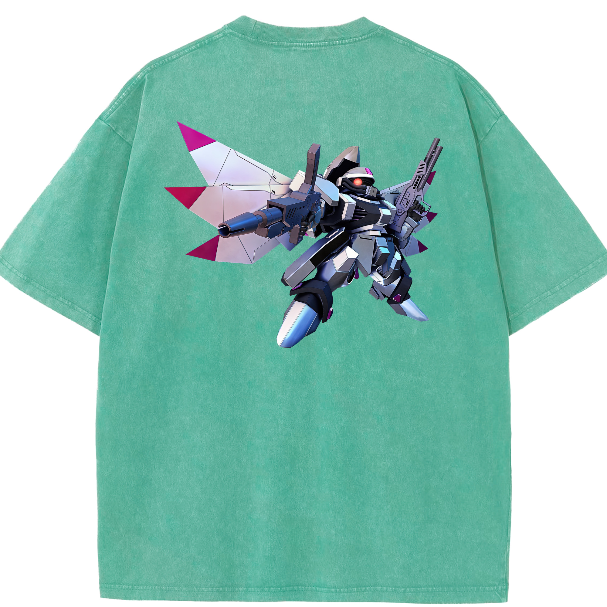 （画像用） 機動戦士ガンダム Mobile Suit Gundam 綿100% ヴィンテージ風 半袖Tシャツ（背面プリント）